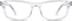 Rectangle Glasses 636023 in Clear