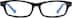 Kids’ Rectangle Glasses 636216 in Blue