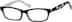 Kids’ Rectangle Glasses 636221 in Black