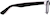 Side view of Kids’ Square Glasses  636321 in Black thumbnail