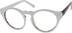 Round Glasses 636630 in White