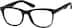 Square Glasses 637221 in Black