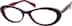 Oval Glasses 637317 in Purple