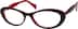 Oval Glasses 637321 in Black