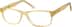 Rectangle Glasses 638122 in Yellow