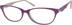 Cat-Eye Glasses 638217 in Purple