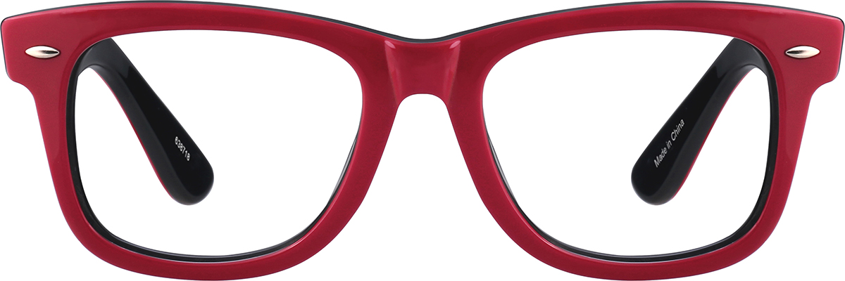 Red Square Glasses 638718