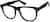 Angle view of Explorer Glasses 638821 in Black thumbnail