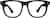 Front view of Explorer Glasses 638821 in Black thumbnail