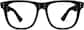 Front view of Explorer Glasses 638821 in Black thumbnail