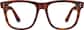 Front view of Explorer Glasses 638845 in Tortoiseshell thumbnail