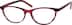 Oval Glasses 638917 in Red