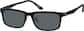 Angle view of Rectangle Magnetic Snap-On Set 640421 in Black thumbnail