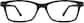 Front view without clip-on of Rectangle Magnetic Snap-On Set 640521 in Black thumbnail