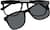 Front view of Aviator Magnetic Snap-On Set 640721 in Black thumbnail