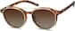 Angle view of Round Clip-On Set 6499925 in Tortoiseshell thumbnail