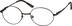 Kids’ Round Glasses 650115 in Brown