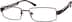 Rectangle Glasses 650315 in Brown