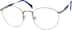 Round Glasses 650811 in Silver