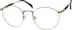 Round Glasses 650814 in Gold