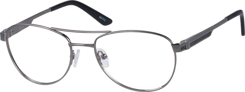 Angle view of Aviator Glasses 651312 in Gray