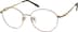 Round Glasses 652914 in Gold