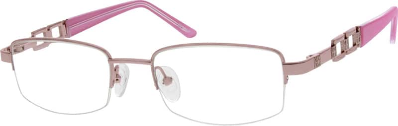 Pink Rectangle Glasses #654419 | Zenni Optical
