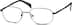 Rectangle Glasses 654512 in Gray