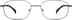 Rectangle Glasses 654512 in Gray