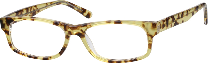 tortoiseshell rectangle glasses 662025