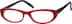 Oval Glasses 662518 in Red