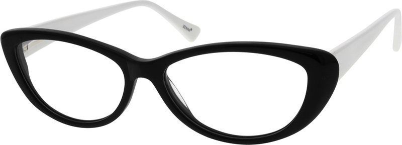 Black Cat Eye Glasses 662621