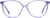 Front view of Round Glasses 662817 in Purple thumbnail