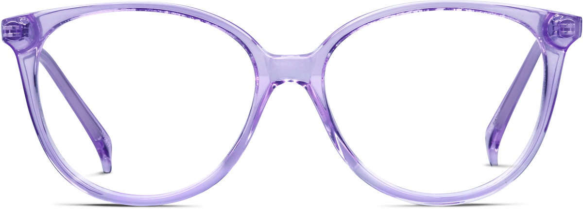 Purple Round Glasses