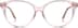 Round Glasses 662819 in Pink