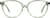 Front view of Round Glasses 662824 in Green thumbnail