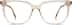 Square Glasses 662915 in Brown