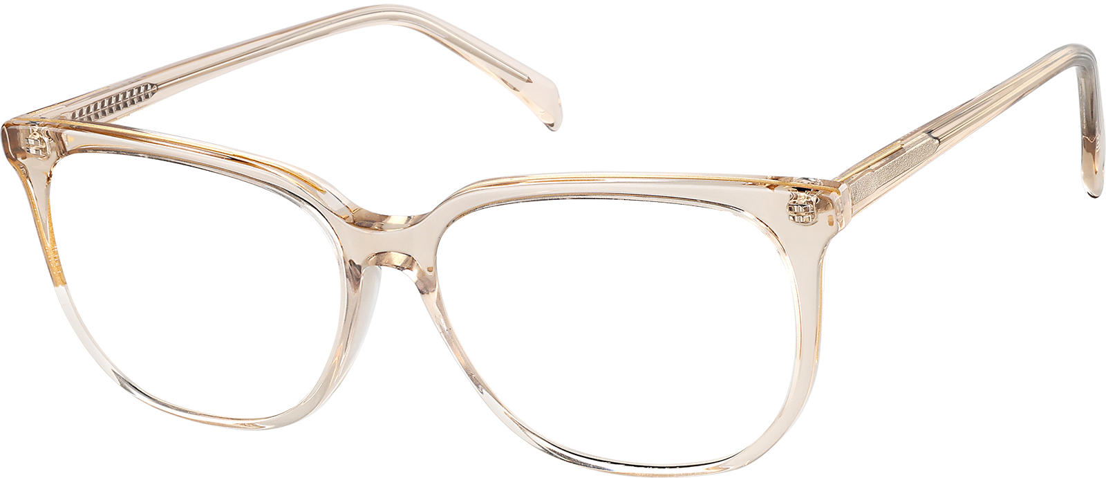 Mist/Blue Square Glasses #662916 | Zenni Optical