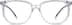 Square Glasses 662916 in Mist/Blue