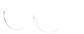 Angle view of Square Glasses 662916 in Mist/Blue thumbnail