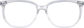 Front view of Square Glasses 662916 in Mist/Blue thumbnail