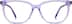 Square Glasses 662917 in Purple