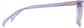 Side view of Square Glasses 662917 in Purple thumbnail