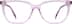 Square Glasses 662919 in Pink