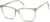 Angle view of Square Glasses 662924 in Green thumbnail