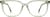 Front view of Square Glasses 662924 in Green thumbnail