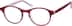 Kids’ Round Glasses 663718 in Red