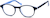 Angle view of Kids’ Round Glasses 663721 in Black thumbnail