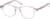 Angle view of Kids’ Round Glasses 663723 in Clear thumbnail