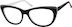 Cat-Eye Glasses 664921 in Black